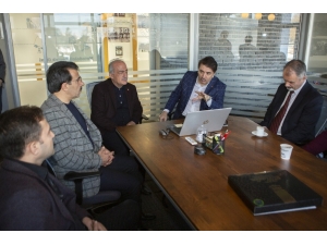 Milletvekili Aydemir Atatürk Üniversitesinde İncelemelerde Bulundu