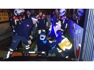 Samsun’da Tramvay Yayaya Çarptı: 1 Yaralı