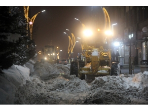 Hakkari’de Karla Mücadele Çalışması