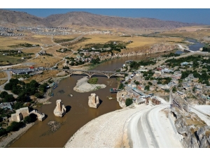 Hasankeyf’te Sular Yükselmeye Başladı