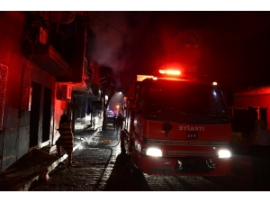 İki Katlı Apartmanda Yangın