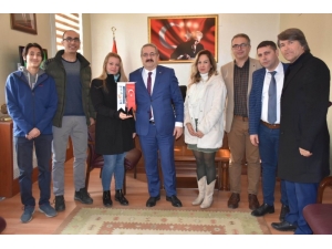 Kaymakam Sağlam, Bisiklet Tutkunlarını Ağırladı