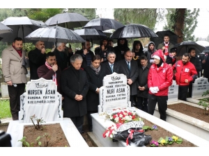 Samsunspor, 31 Yıl Önceki Kazada Vefat Eden Teknik Adam Ve Futbolcuları Andı