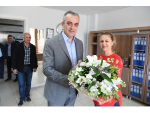 Başkan Esen Okulda İncelemelerde Bulundu