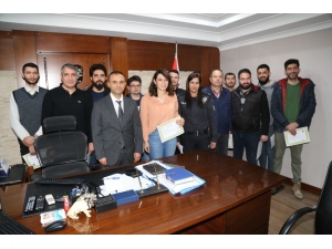 İskenderun’da Başarılı Polisler Ödüllendirildi