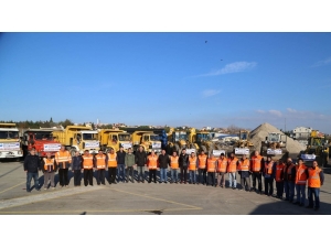 Büyükçekmece Belediyesi Beklenen Kar Yağışına Hazır