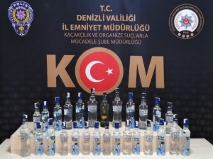 Denizli Merkezli 7 İlde ’Kaçak İçki’ Operasyonu: 27 Gözaltı