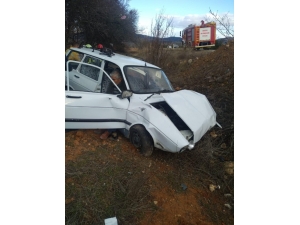 Denizli’de Trafik Kazası: 2 Yaralı