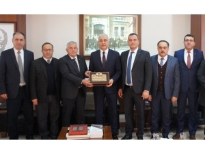 Aydın Ticaret Borsası, Emniyet Müdürü Ekici’yi Fuara Davet Etti