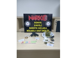 Şüphe Üzerine Durdurulan Araçtan Uyuşturucu Çıktı