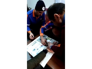 Gencin İmdadına Afad Yetişti