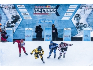 Red Bull Ice Cross’ta Abd Etabını Croxall Ve Trunzo Kazandı