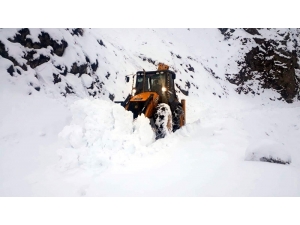 Siirt’te Köy Yolunda Mahsur Kalan Koyun Sürüsü Kurtarıldı