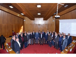 Başkan Altay, Oda Başkanlarıyla Metro Ve Banliyö Hattını İstişare Etti