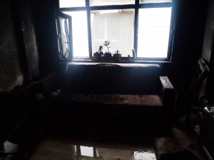 Patlayan Televizyon Evi Küle Çevirdi