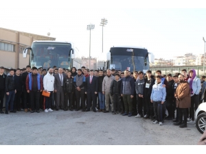 Aydınlı Gençler Çanakkale Kampı’na Uğurlandı