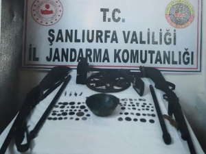 Şanlıurfa’da 104 Adet Tarihi Eser Ele Geçirildi