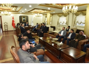 Vali Erin, Harranlı Muhtar Ve Vatandaşları Dinledi