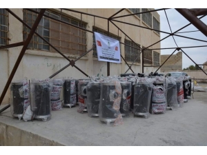 Tel Abyad Ve Resulayn’da Çocuklar Üşümeyecek