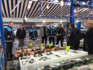 Balık Satışı Yapılan Yerlere Sıkı Denetim