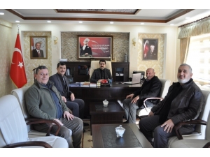 Çatalçeşme Köyü Derneği Yönetiminden Kaymakam Coşkun’a Ziyaret