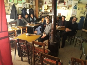 Kahvede Hacivat-karagöz Oyunu