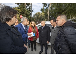 Başkan Soyer Urla’daki Çalışmaları Denetledi