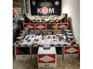 Kom Ve Yunus Timlerinden Şok ’Kaçak Tütün’ Baskını