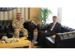 Tuğgeneral Gündüz’den Rektör Uysal’a Ziyaret