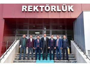 Kırgızistan Ankara Büyükelçisinden Rektör Akgül’e Ziyaret