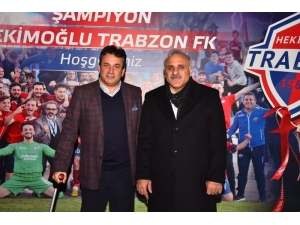 Başkan Zorluoğlu’ndan Hekimoğlu Trabzon Fk Kulüp Başkanı Celil Hekimoğlu’na Ziyaret