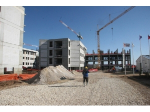 Ab Büyükelçisi Berger, Hastane İnşaatında İncelemelerde Bulundu