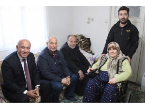 Başkan Tuncel, Hamide Teyze’yi Mutlu Etti