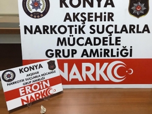 Konya’da Durdurulan Araçta Uyuşturucu Bulundu