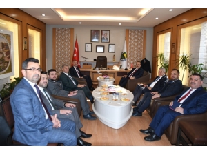 Bursa Valisi Canbolat’tan Başkan Taban’a Ziyaret