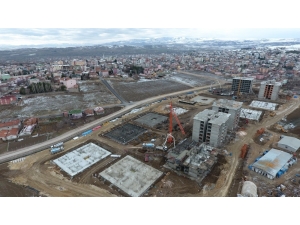 Başkan Üçok’tan 4. Etap Toki İnşaatında İnceleme