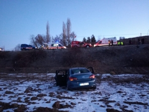 Otomobil Takla Attı: 4 Yaralı