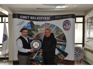 Başkanlar Yarıyıl Tatilinde Emet İlçesini Tercih Etti