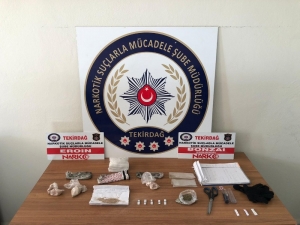 Tekirdağ’da Uyuşturucu Operasyonları