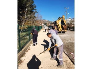 Döşemealtı’nda Kilit Taşı Çalışmaları