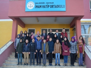 Havran İmam Hatip Ortaokulu Öğrencileri Yarıyıl Tatilini Boş Geçirmiyor