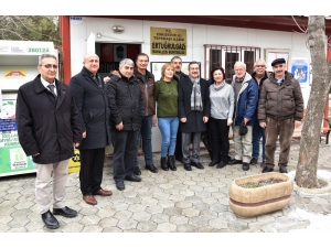 Başkan Ataç, Mahalle Muhtarlarına Ziyaretlerini Sürdürüyor