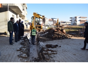 Hürriyet Mahallesinde Altyapı Çalışması Başladı