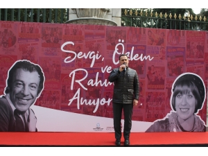 Münir Özkul Ve Ayşen Gruda Beyoğlu’nda Anıldı