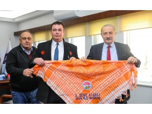 Yörüklerden Başkan Atabay’a Ziyaret