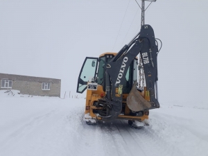 Vaski Ekiplerinden Karla Mücadele Çalışması