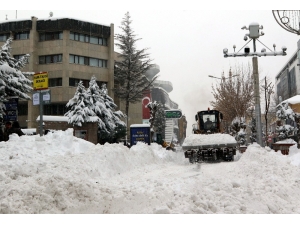 Van Büyükşehir Belediyesinden Yoğur Kar Mesaisi