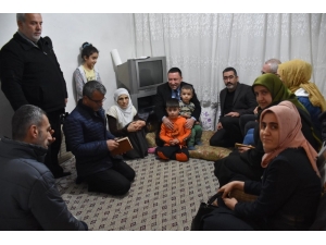 Başkan Beyoğlu Mağdur Aileye Sahip Çıktı