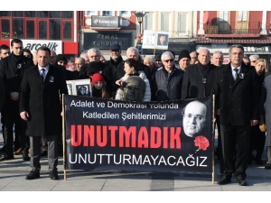 Uğur Mumcu Ölümünün 27’inci Yılında Edirne’de Anıldı