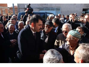 Bakan Kurum Deprem Bölgesinde